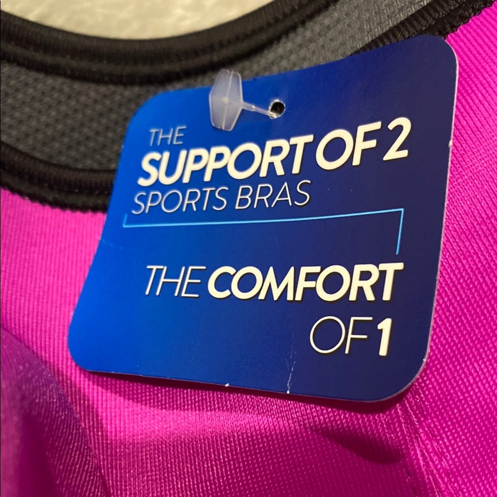 Champion Women's Purple Sports Bra - Picture 4 of 8